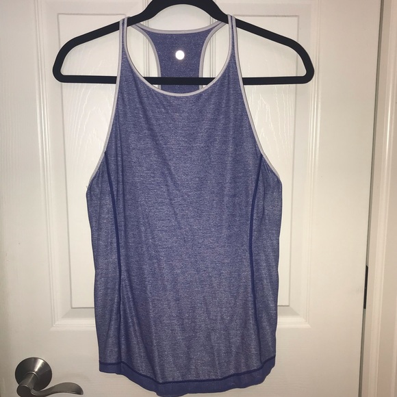 Lululemon My race My pace tank top Sz 6 - Picture 1 of 4